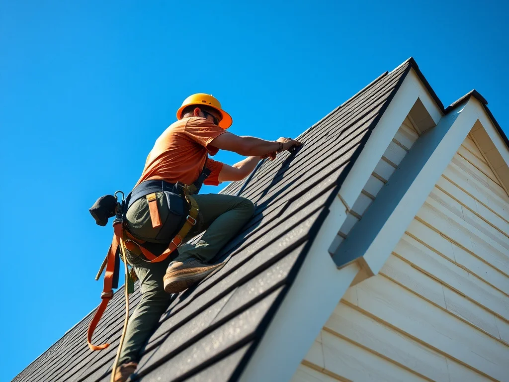 Roofing Contractors on a job site